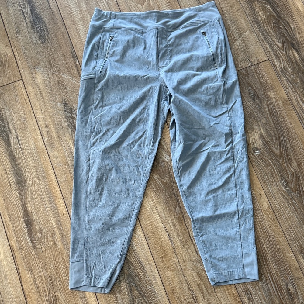 Women's Light Gray Ankle Pants